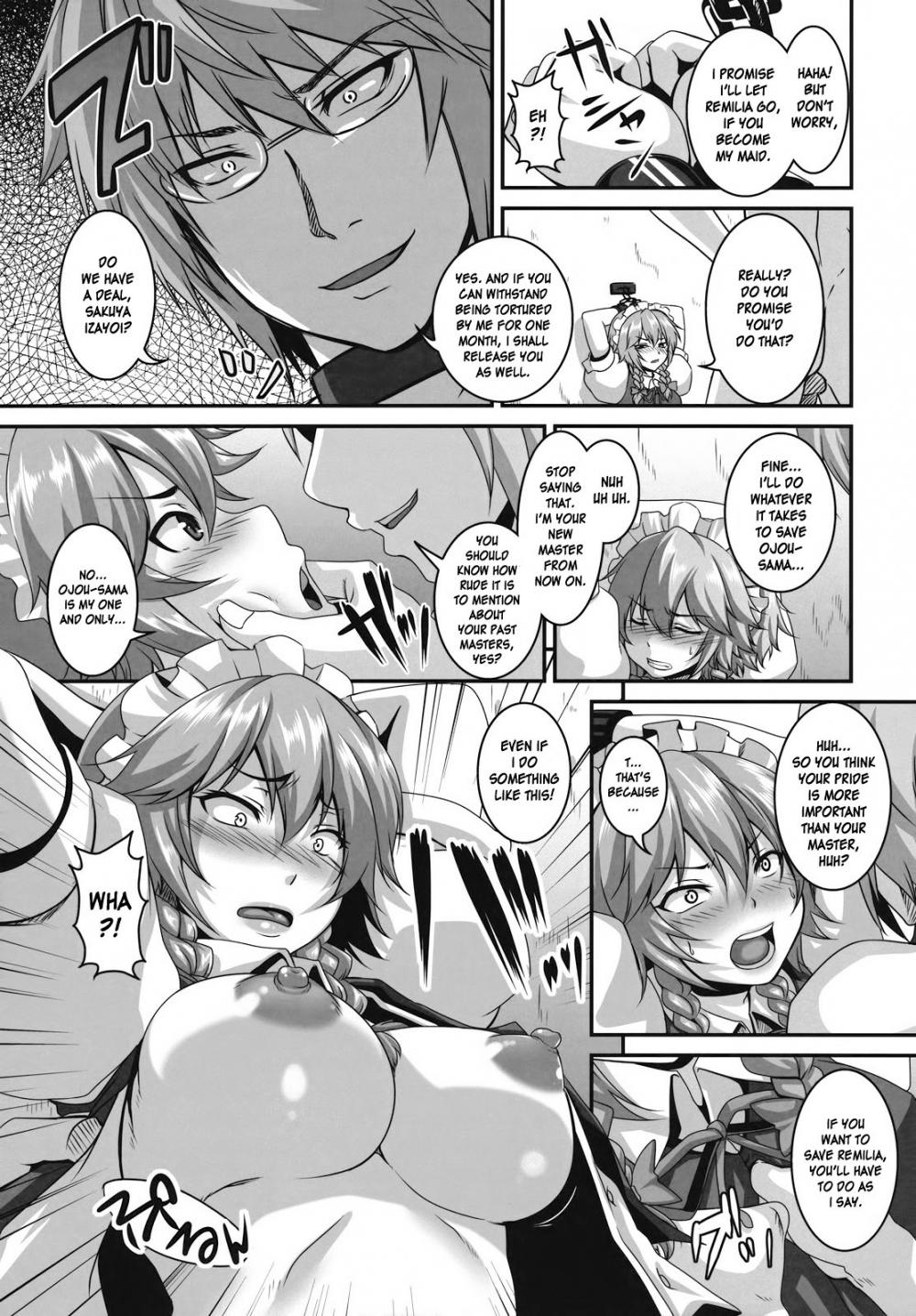 Hentai Manga Comic-Sakuya's Descent Into Madness-Read-8